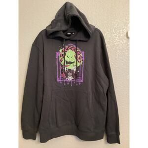 NWOT Disney Parks NBC Nightmare Before Christmas Oogie Boogie Hoodie L XL